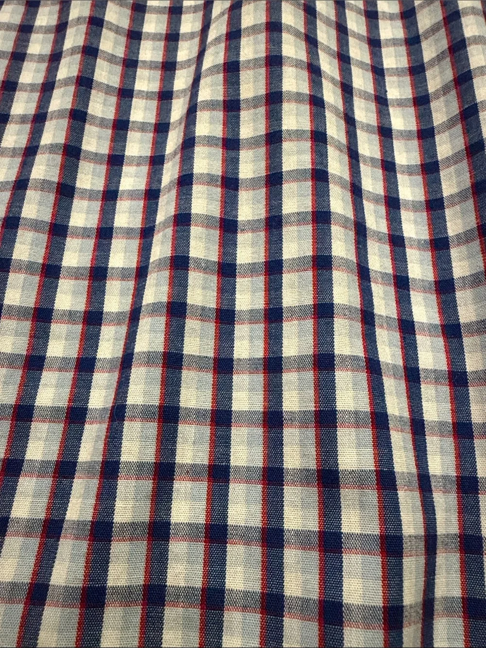 Plaid Long Sleeve Button Down Shirts Boys Size 6 Nautica Children’s Place Blue
